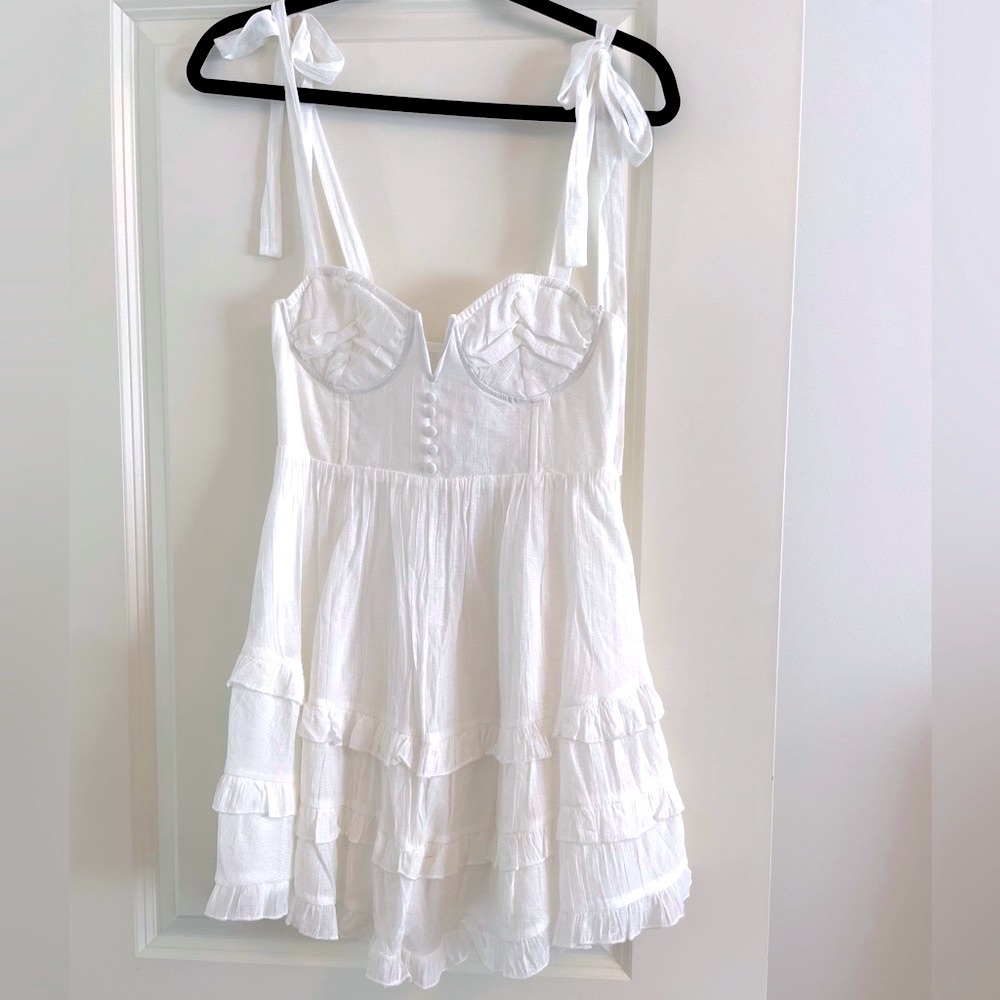 Hello Molly White Dress